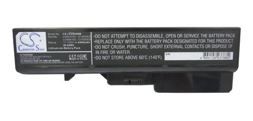 Bateria Para Lenovo Lvg460nb Ideapad G770 V360 V370 V470 