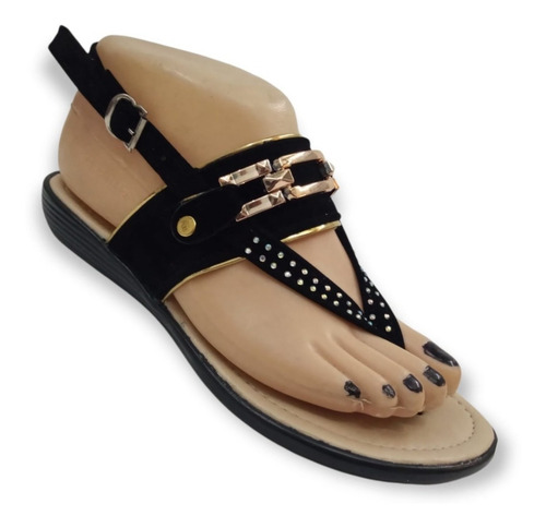 Imagen 2 de 6 de Huarache Chancla Gallo Con Hebilla Suave Hebilla Ajustable