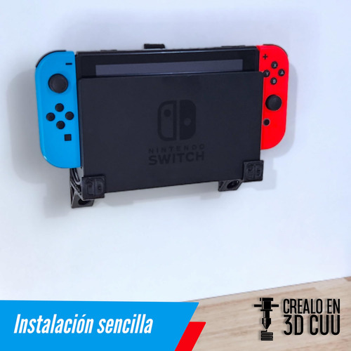 Soporte De Pared Para Nintendo Switch Oled 3d