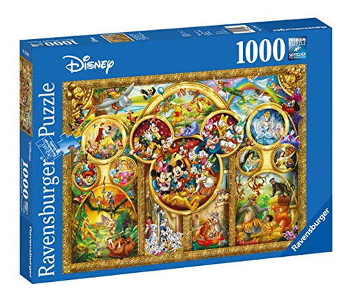Rompecabezas Ravensburger Disney Best Themes (1000 Piezas)
