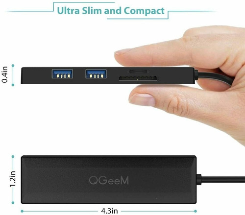 Imagen 4 de 7 de Hub Usb 3.0 A Sd Adaptador