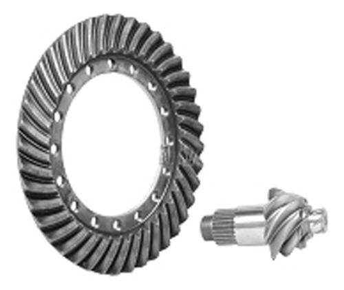Coroa E Pinhao 7x40 Rat 5.72 Hd4 16mm 2 Eixo Mb 2213 2216 22