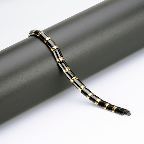 Pulsera Esclava Magnética Acero Inoxidable Energía Imanes