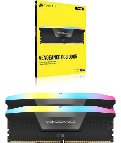 Memória Ram Corsair Vengeance Rgb 48gb (24gb*2) Ddr5 5600mhz