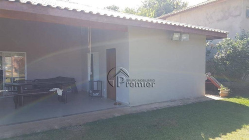 Chácara Com 2 Dormitórios À Venda, 1000 M² Por R$ 550.000,00 - Recanto Campestre Viracopos Gleba 2 - Indaiatuba/sp - Ch0155