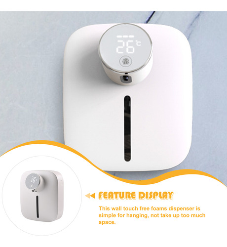 Dispensador De Jabón Espumoso De Pared Dispensador Automátic
