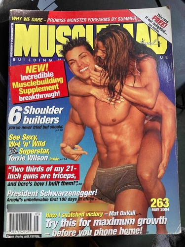Musclemag Mike Vrabel Revista De Fisicoculturismo En Inglés
