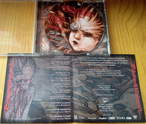Cannibal Corpse - Bloodthirst Cd Ed. Europea Death Metal (Usado)