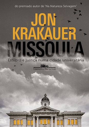Livro - Missoula - Jon Krakauer - Lacrado