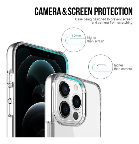 Imagen 2 de 6 de Forro iPhone 14 Pro Max Reforzado Premium Case