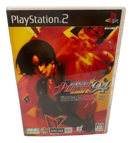 The King Of Fighters 94 Rebout Play 2 Com Capa E Pôster Ps2