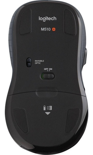 Imagen 3 de 3 de Mouse inalámbrico Logitech M510 negro