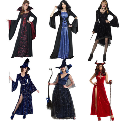 Nuevos Disfraces De Cosplay De Brujas For Fiestas De Halloween