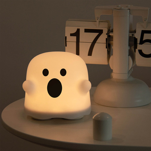 Hj Lámpara Nocturna For Niños Ghost Halloween Recargable Adj