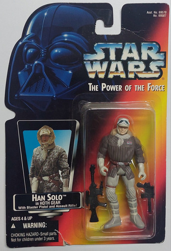 Kenner Power Of The Force Star Wars Han Solo Hoth Gear
