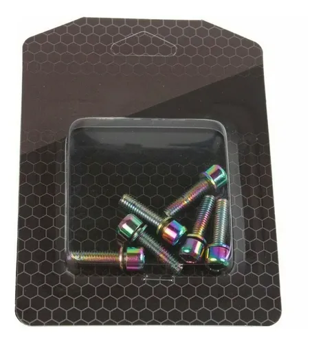 4 Stuks M5 X 18 Mm Titaniumlegering Fietsbouten – Conische Schroeven Voor Stuur, Zadel En Derailleur
