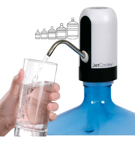 Dispenser Bomba De Agua Botellon Recargable Usb Automatico