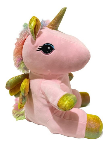 Peluche Unicornio Varios Colores Suave De 38 Cm Kidzotime