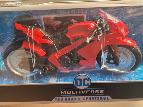 Red Hood's Sports Bike-dc Multiverse -mc Farlane Toys (Usado)