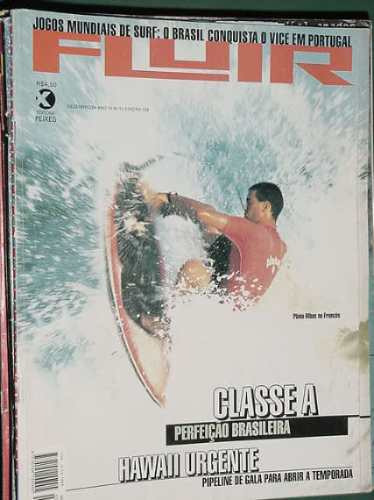 Revista Surf Fluir 158/dez98 Pliniorlbas Hawai Clase A Mundi
