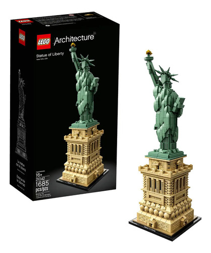 Lego De La Estatua De La Libertad 1685 +16 Años