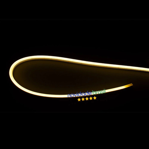 Imagem 2 de 9 de 1 Metro Mangueira Fita Led Neon 12v Carro Moto Corte 2,5cm