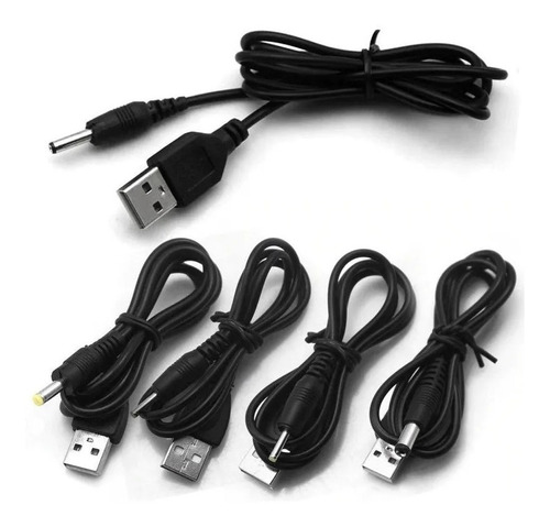 Cable Adaptador Usb A Dc Poder 5v Usb 2.5 3.5 5.5 Mm