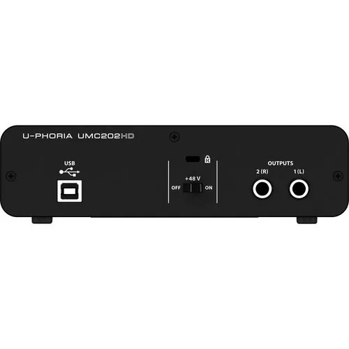 Behringer U-phoria Umc 202 Hd Interfaz De Audio Midas