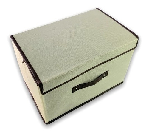 Imagem 7 de 10 de Kit 3 Caixa Organizadora Multiuso Closet Armários 25x20x16cm