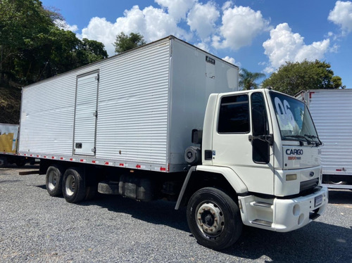 Ford Cargo 2428 6x2 Baú Fs Caminhoes
