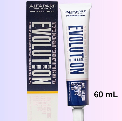 Tinte Alfaparf Milano Evolution Of The Color 60ml + Peróxido 8 - Rubio Claro