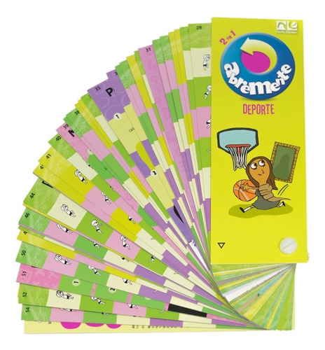 Libro Abremente Didáctico 2 En 1 Arte Y Deporte Novelty