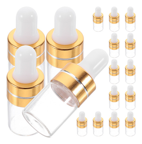 Frascos Goteros De Vidrio Recargables De 2 Ml Para Aceites E