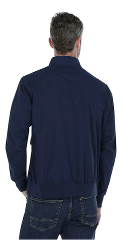 Chamarra Bomber Con Bolsas Cargo Hombre 451