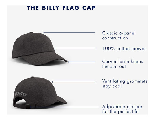 Gorra De Béisbol Con Solapa Ajustable Billy De Algodón De To