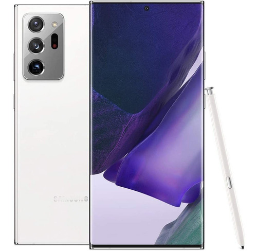 Repuesto Tapa Trasera Samsung Note 20 Ultra Blanco