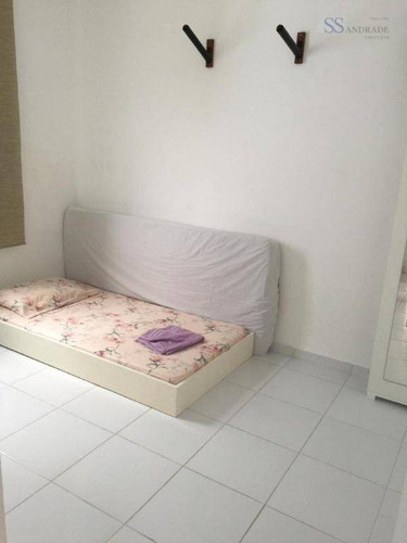 Apartamento Á 700m Da Orla Da Praia Martin De Sá - Ap0179