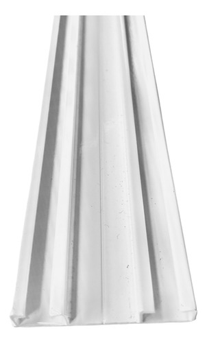 Trilho Suísso Duplo Max Para Cortina 1,75m Teto/cortineiro