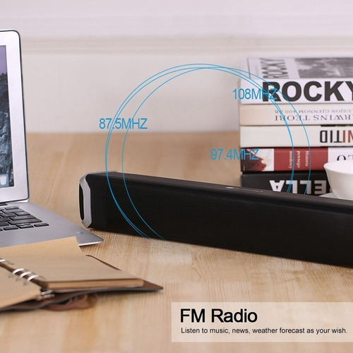 Imagen 6 de 8 de Parlantes Barra Sonido Bluetooth Tv Aux Usb Sd Television ®