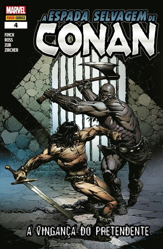 A Espada Selvagem de Conan - 4: A Vingança do Pretendente, de Finch, Meredith. Editora Panini Brasil LTDA, capa mole em português, 2020