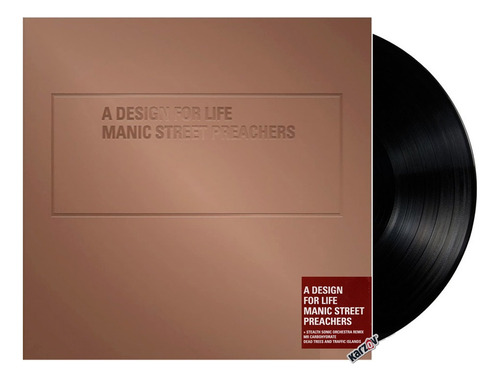 Manic Street Preachers A Design For Life Importado Lp Vinyl