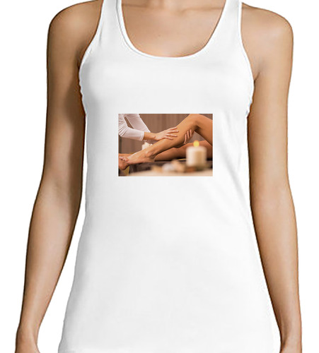 Musculosa Mujer Masajes Piernas Profesion Relax Aceite P1