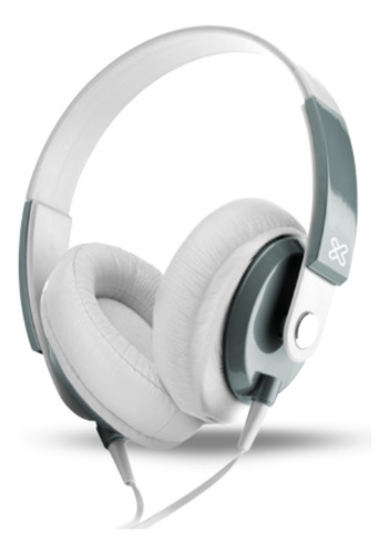 Auriculares Klipxtreme Vincha Con Microfono Para Ps4 Celu Pc Blanco