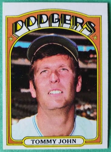 Tommy John,1.972 Topps,los Angeles Dodgers 