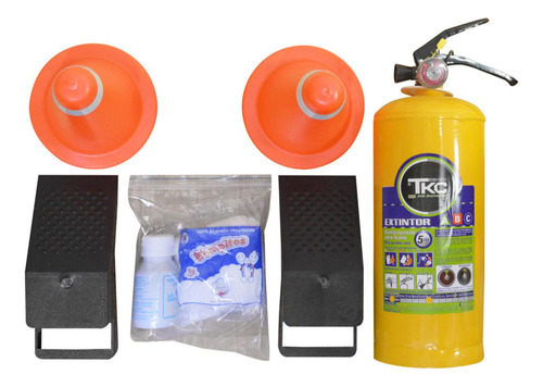 Kit Carretera Para Carro Tkc X 4 Pcs Bolsa -reglamentario