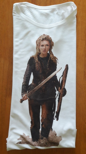 Remera  Lagertha - Vikings - Mundo Absurdo 