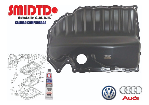 Carter Inferior Sensor Aceite Silicon Vw Jetta A6 2.0 05-14