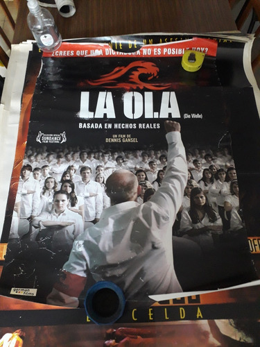Poster Afiche La Ola Die Welle Original Cine La Plata (Usado)
