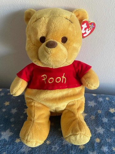 Peluche Winnie The Pooh Con Etiqueta Ty 27 Cm