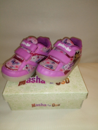 Zapatillas Footy Masha Y El Oso Talle 26